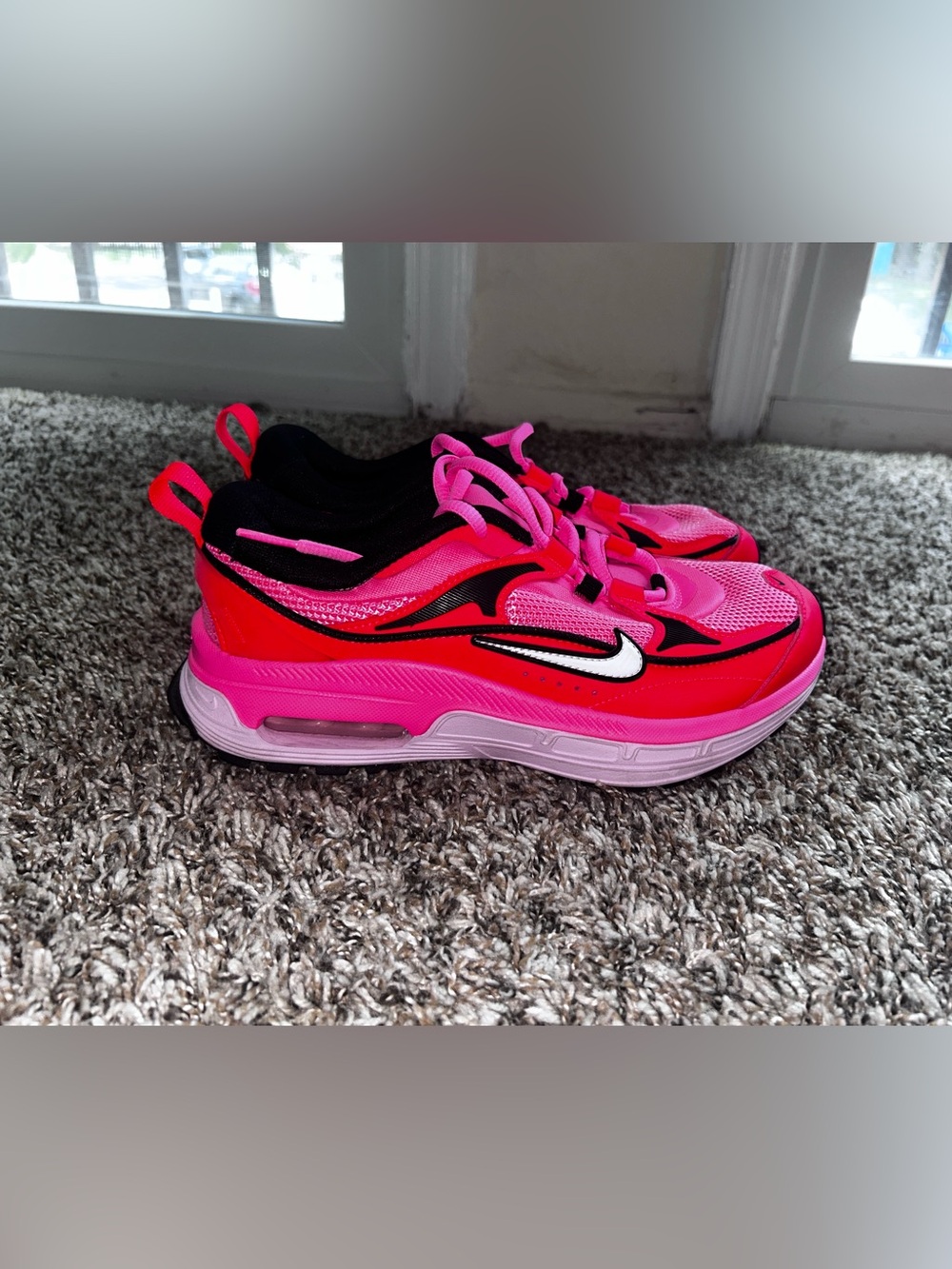 Nike Women's Athletic Shoes Hot Pink & Black